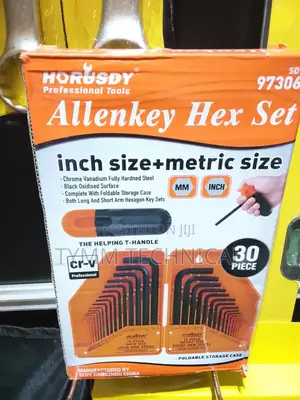Horusdy 30-Piece Professional Hex Key Set