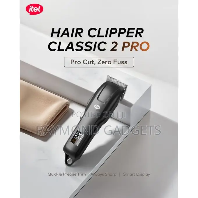 Itel Classic 2 Pro Hair Clipper – 2000mah, 240min Runtime Ihc-33pro