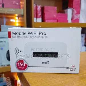 Mobile Wifi Pro 4g Lte Router – 150mbps, 2100mah, 10 Users