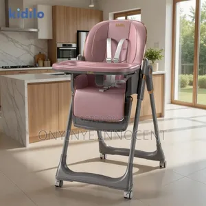 Kidilo Luxury Adjustable Baby High Chair – Ergonomic Mobile
