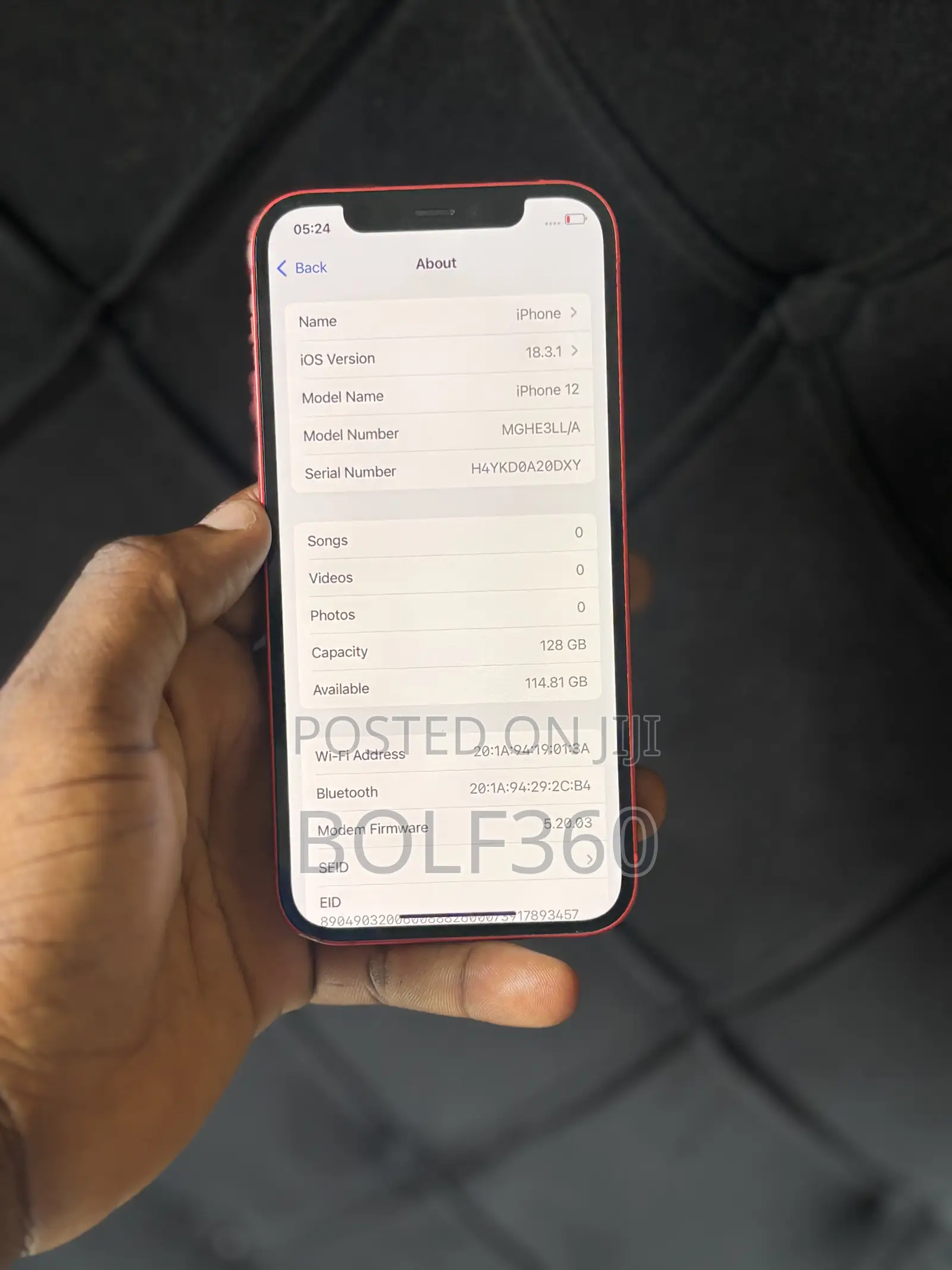 Apple iPhone 12 128 GB Red