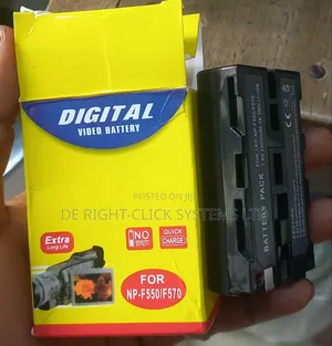 Led Light Battery - Np- F550 F770 F970 F980