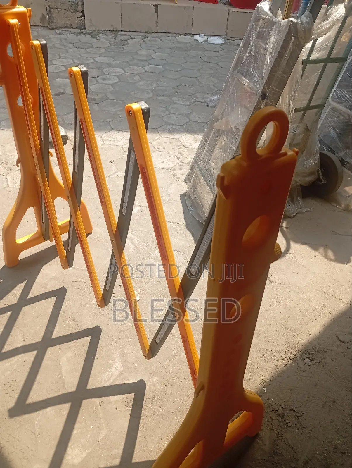 Plastic Expanded Barrier Caution