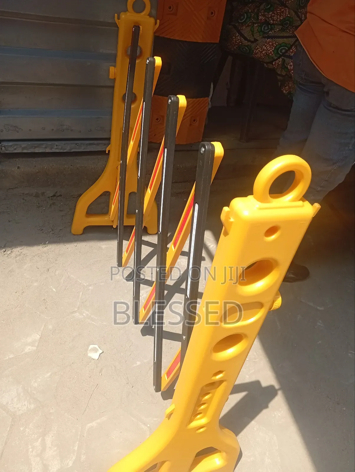 Plastic Expanded Barrier Caution