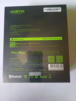 Oraimo Spacebuds Pro - 50db Hybrid Anc Sound360 Audio(Otw-930)