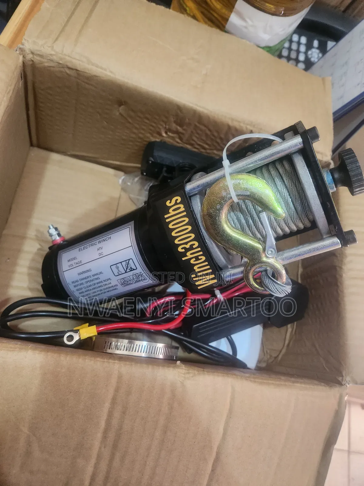 12v 500kg Wire Winch