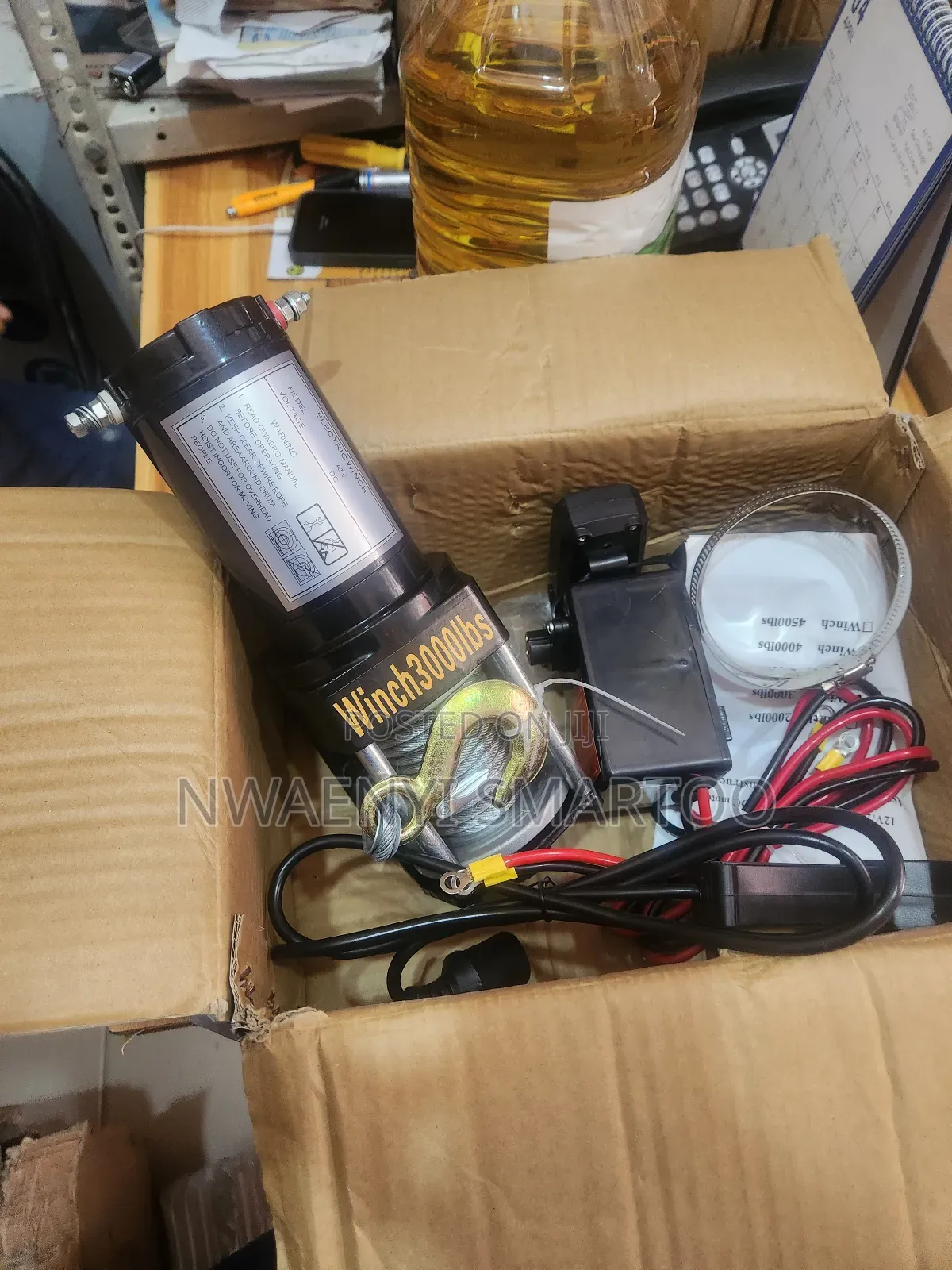 Heavy Duty Battery Power 12v Wire Winch