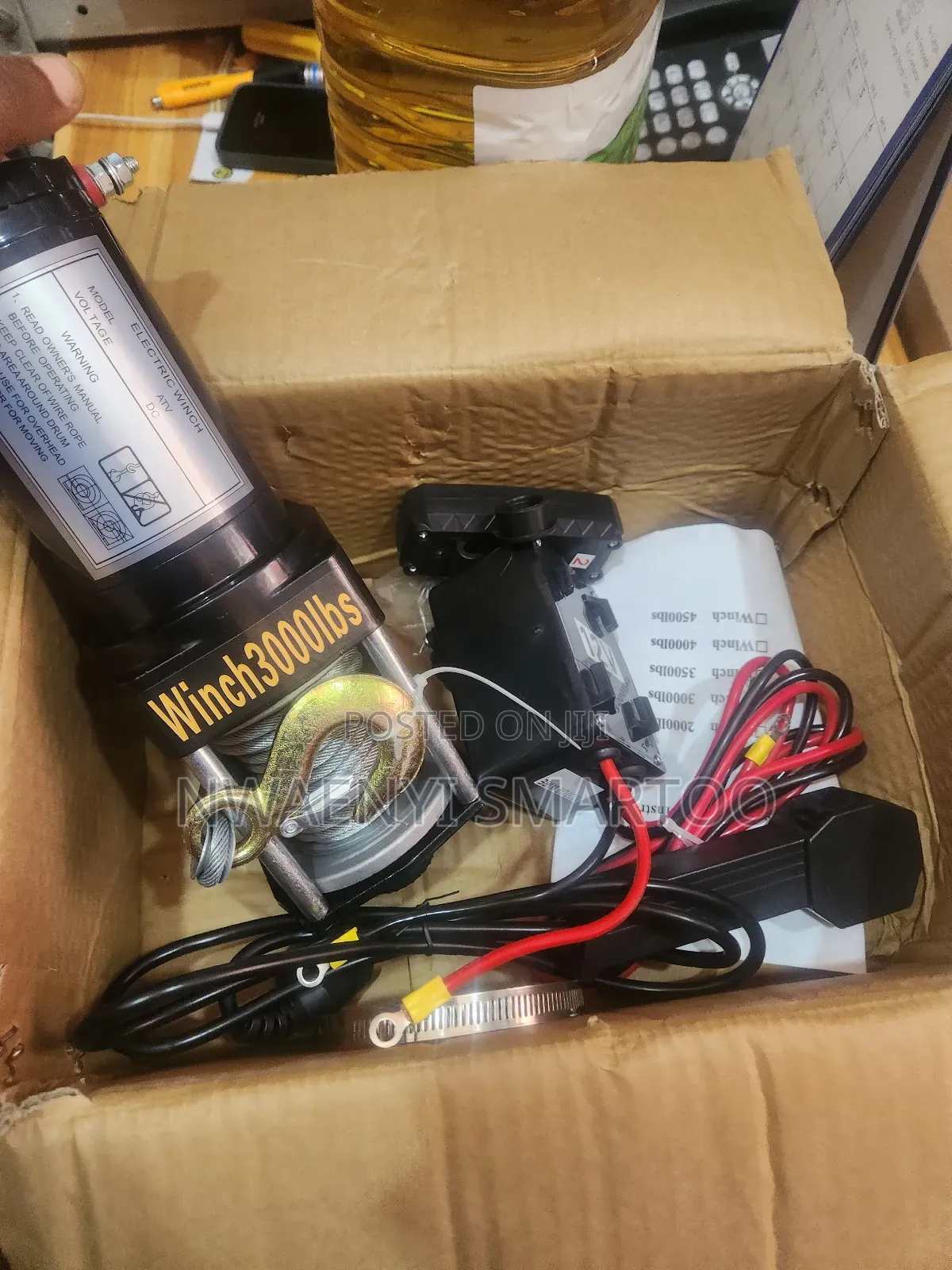 Heavy Duty Battery Power 12v Wire Winch