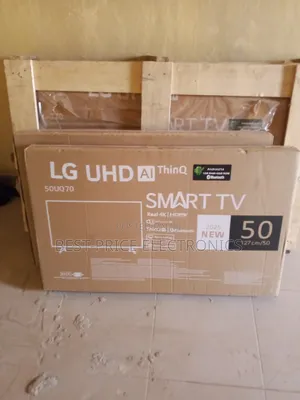 50 Inches Smart Television Set Frameless.
