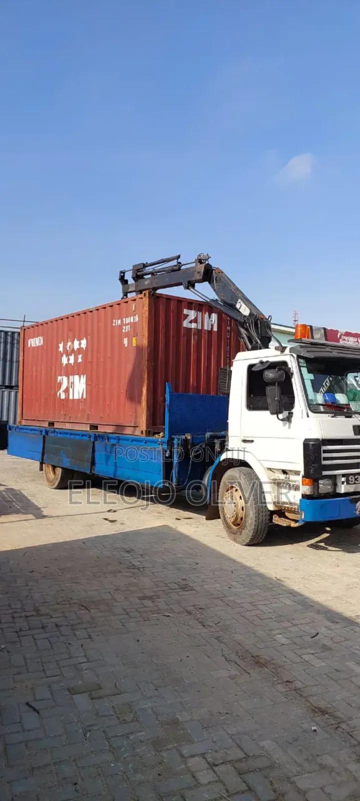 Self-Loader Truck for Rent in Lagos