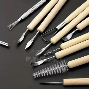 11pcs Ceramic Sculpting Tool Set, Double-Sided Polymer Clay Tools With