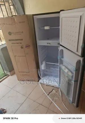 Glamstar 175 Litres Double Door Fridge – Fast Cooling
