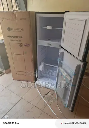 Glamstar 175l Refrigerator – Double Door Compact Fridge