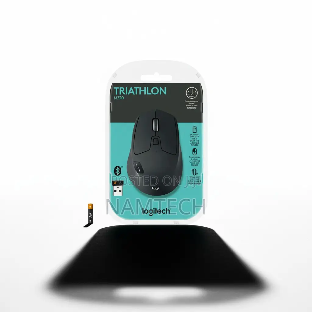Logitech M720 Triathlon Multi-Device Wireless Mouse