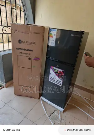 Glamstar 175l Double Door Refrigerator – Home Office
