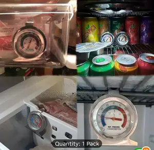 Stainless Steel Refrigerator / Freezer Thermometer