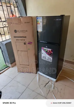 Glamstar 175l Double Door Refrigerator – Durable Build