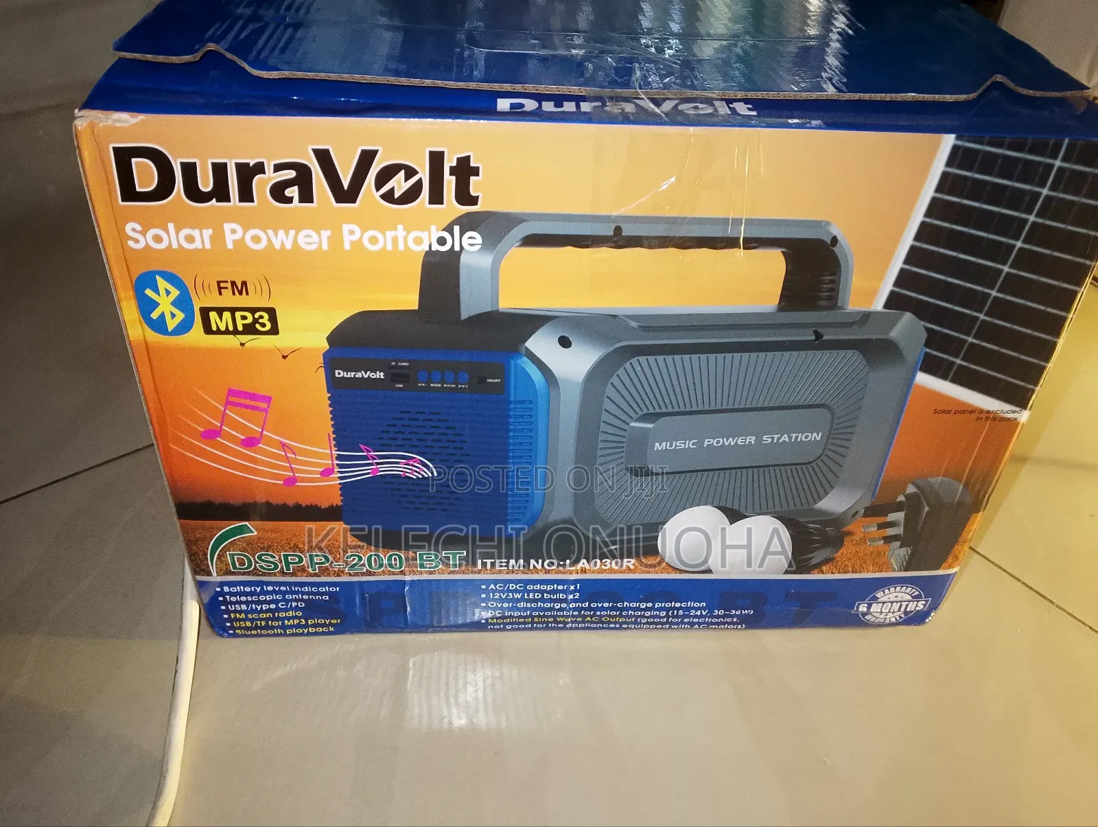 Duravolt Solar Generator