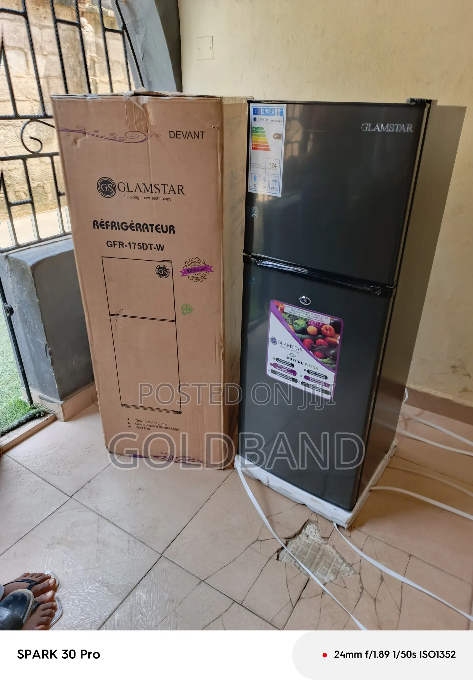 Glamstar 175l Fridge – Premium Double Door Refrigerator