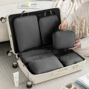 6-in-1 Compression Packing Cubes For Luggage Space Saving