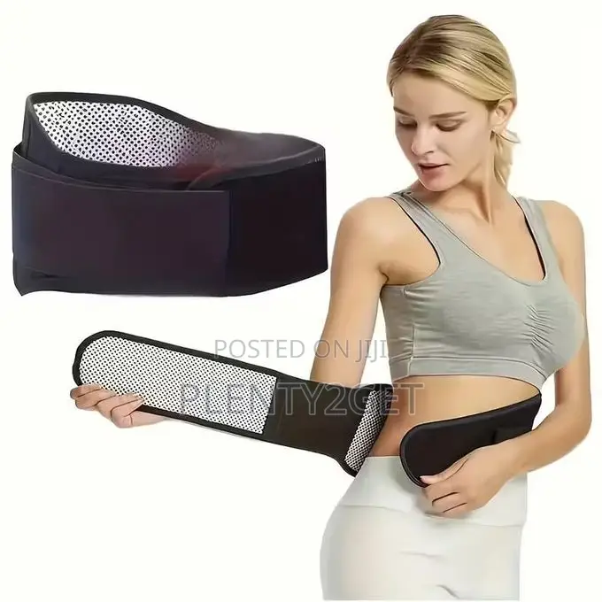 Adjustable Relaxation Lumbar Support Belt - Comfort Back Brace With He
