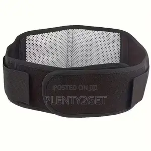 Adjustable Relaxation Lumbar Support Belt - Comfort Back Brace With He
