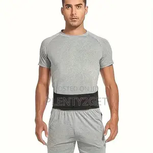 Adjustable Relaxation Lumbar Support Belt - Comfort Back Brace With He