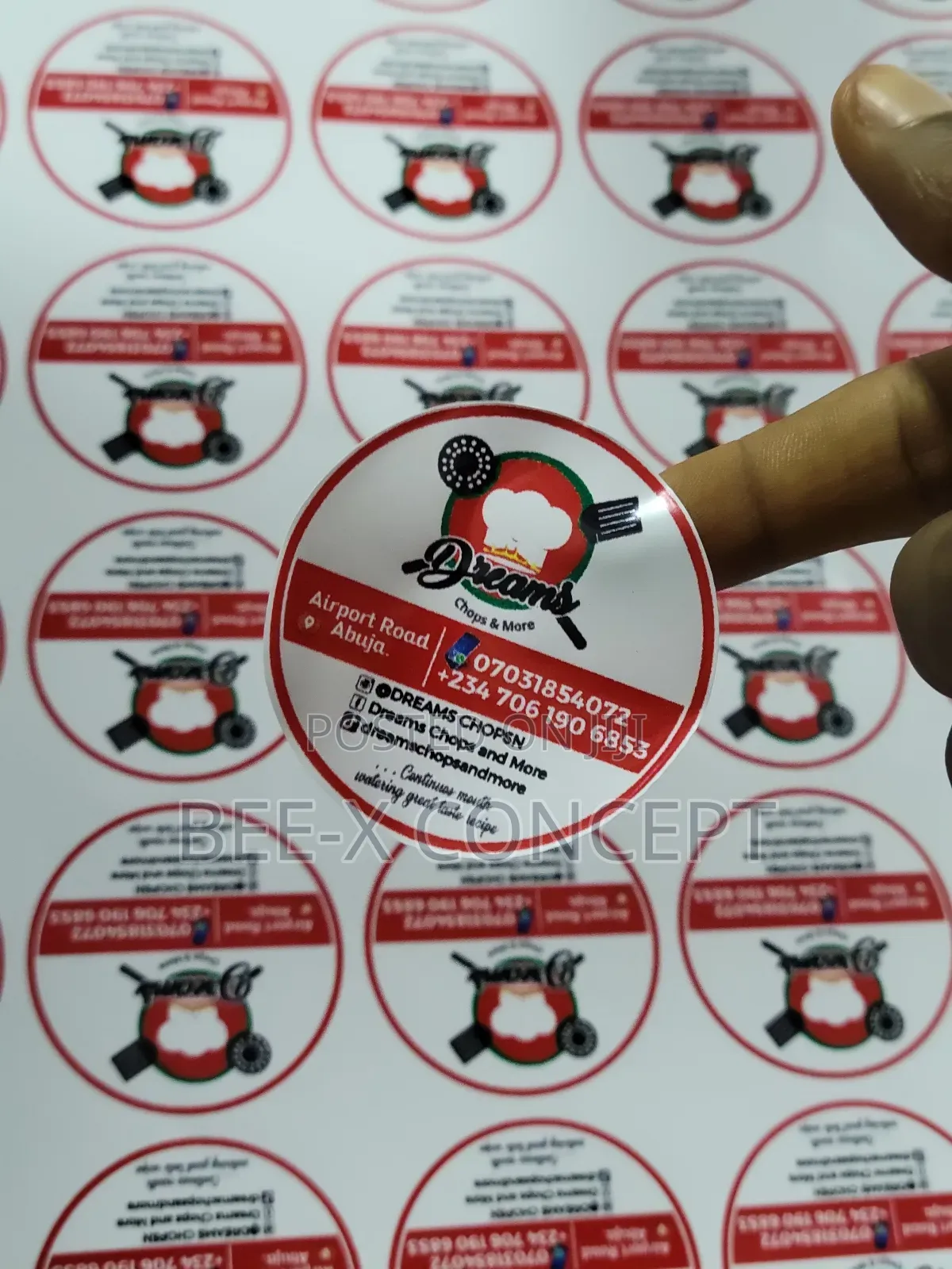 Print and Cut Stickers