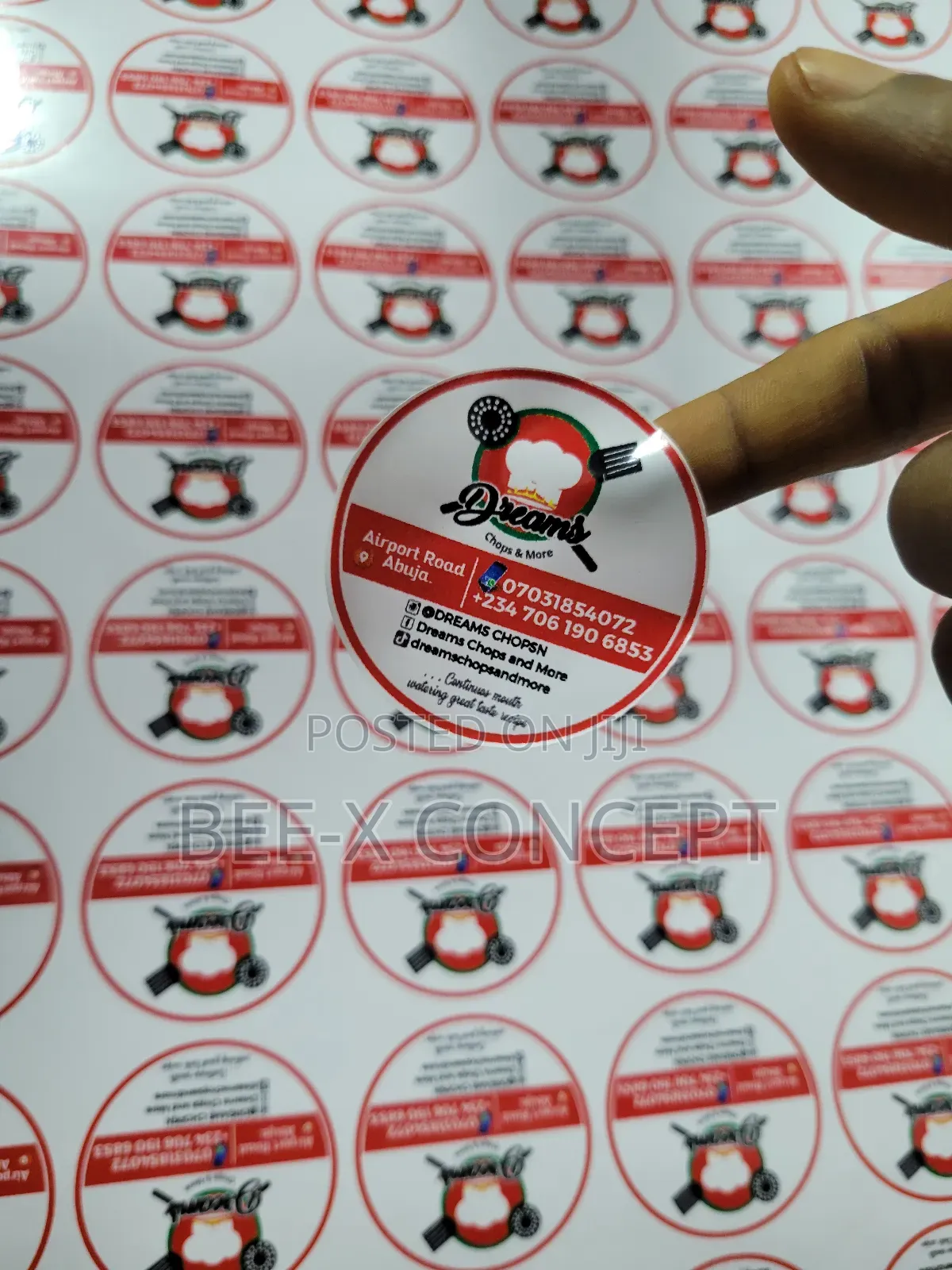 Print and Cut Stickers