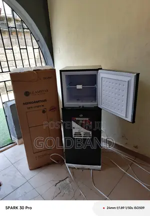 Glamstar 175l Double Door Fridge – Smart Storage Design