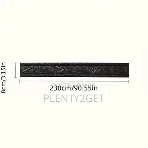 3d Self-Adhesive Waterproof Wall Sticker Roll – Elegant Decorative Ski
