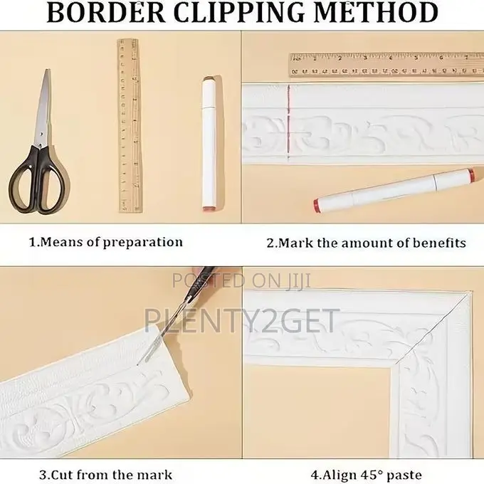 3d Self-Adhesive Waterproof Wall Sticker Roll – Elegant Decorative Ski