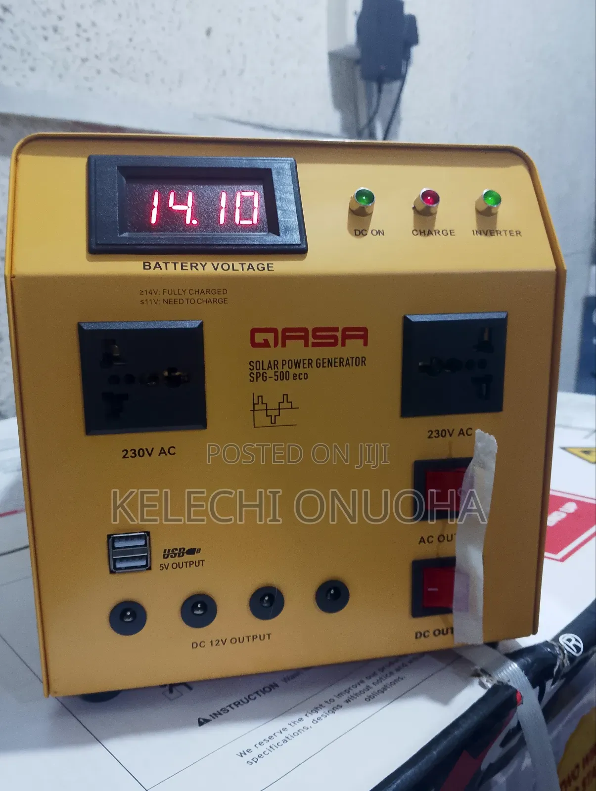 Qasa Solar Generator