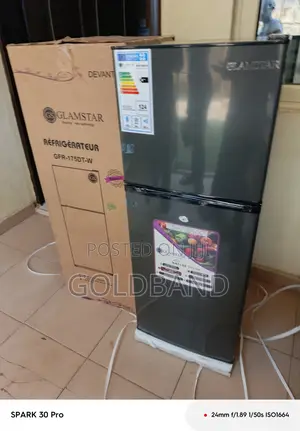 Glamstar 175l Double Door Fridge – Energy Efficient Appliance
