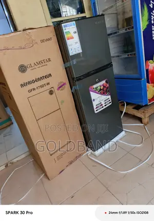 Glamstar 175l Double Door Refrigerator – Sleek Design
