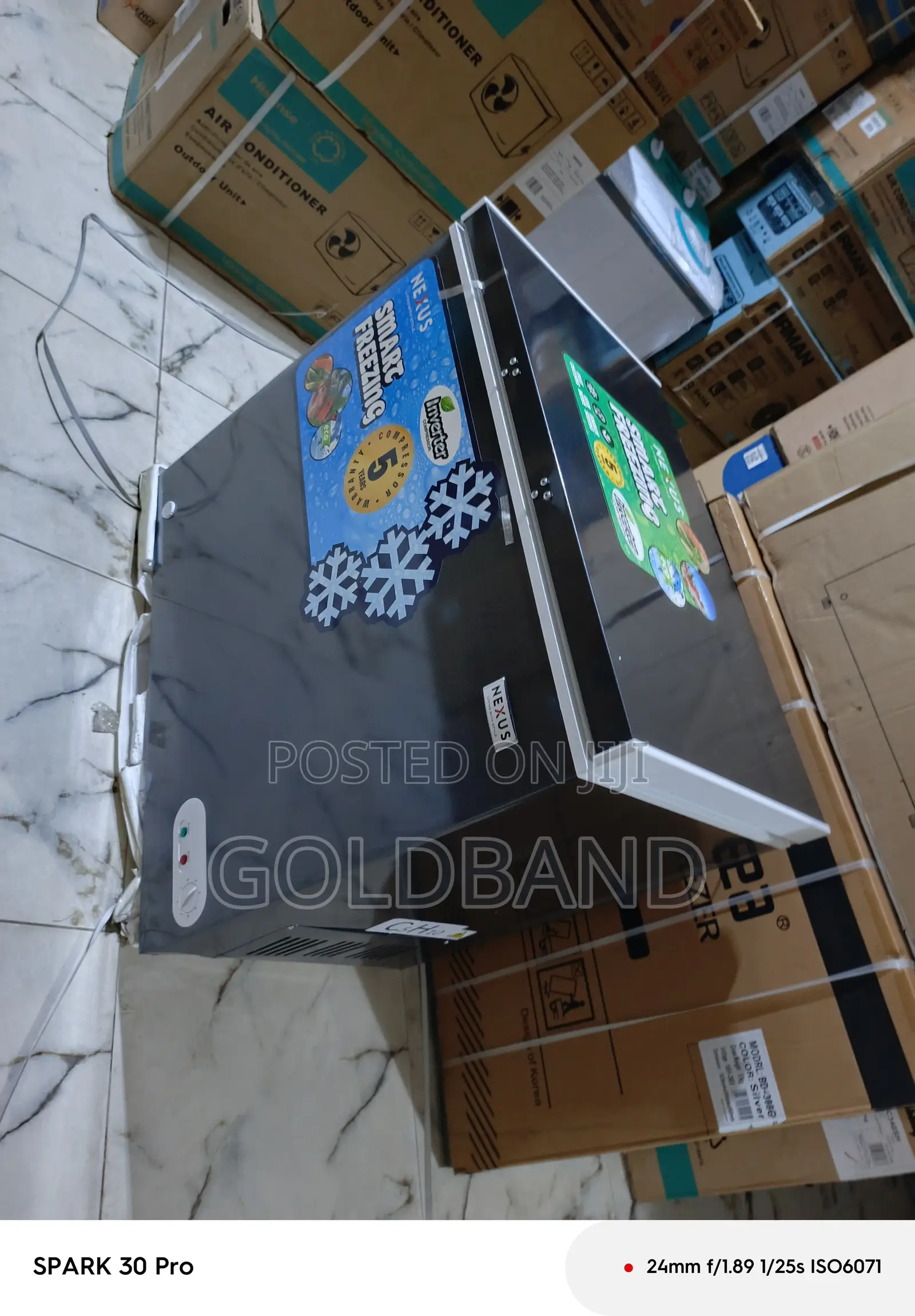 Nexus 205l Inverter Freezer – Durable Power Efficient