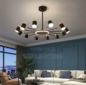 Shaped Led Ceiling Lamp Modern Living Room Light
