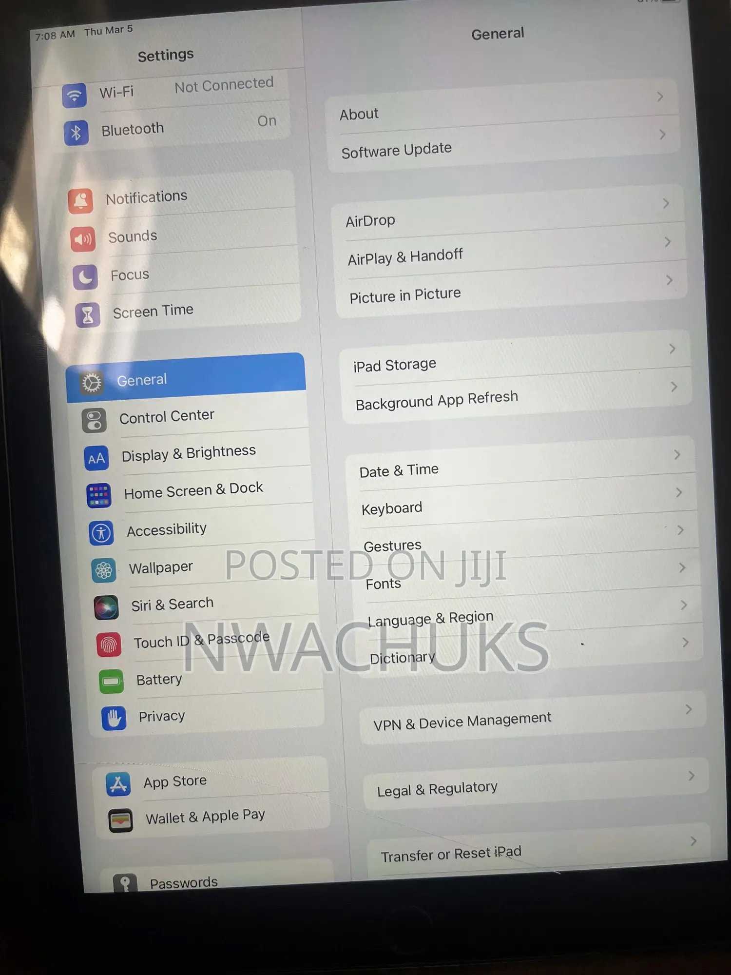 Apple iPad Air 16 GB Silver
