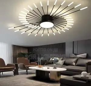 Shaped Led Ceiling Lamp Modern Living Room Light Home