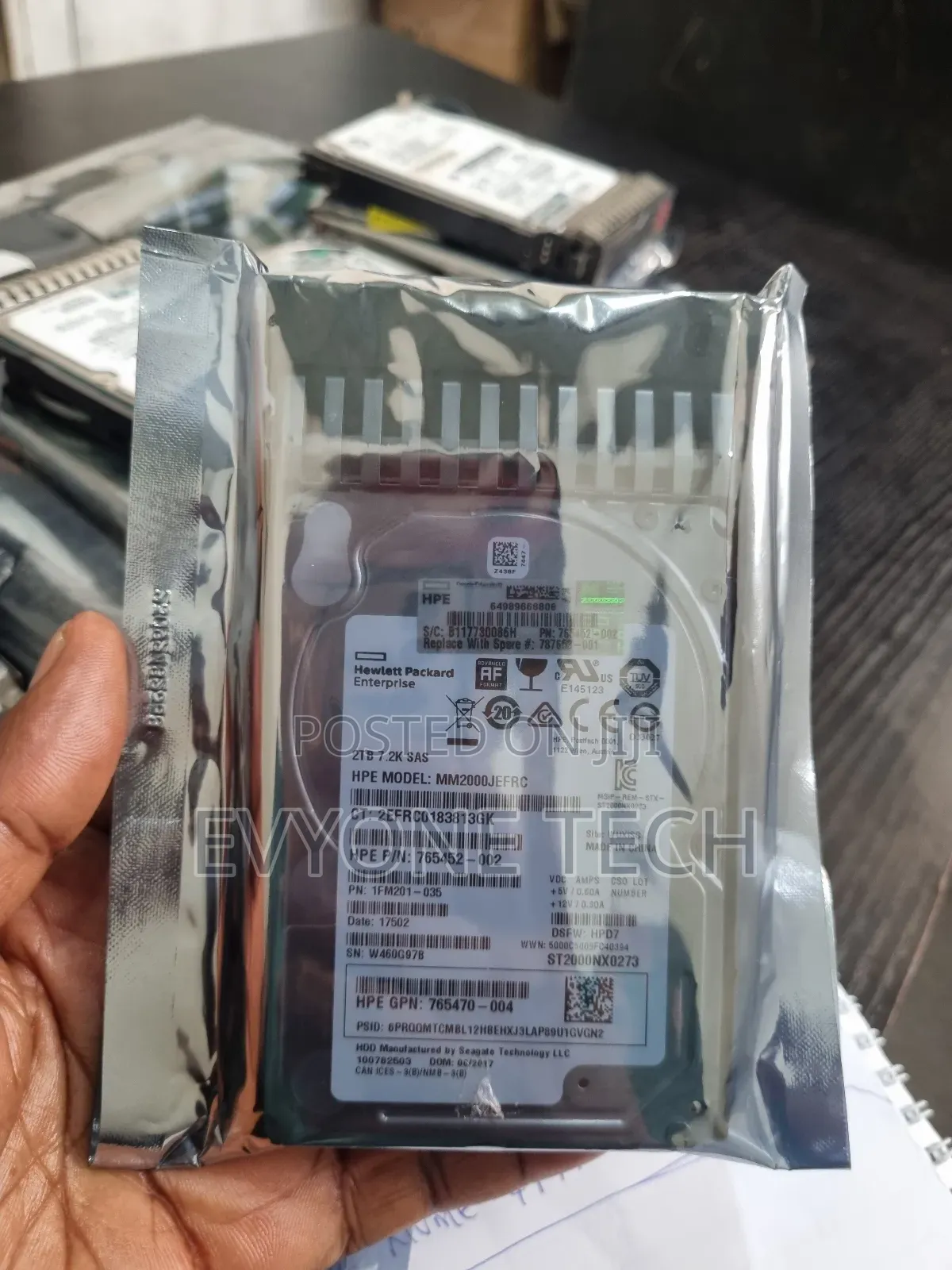 2tb 2.5 Sas Hard Drive