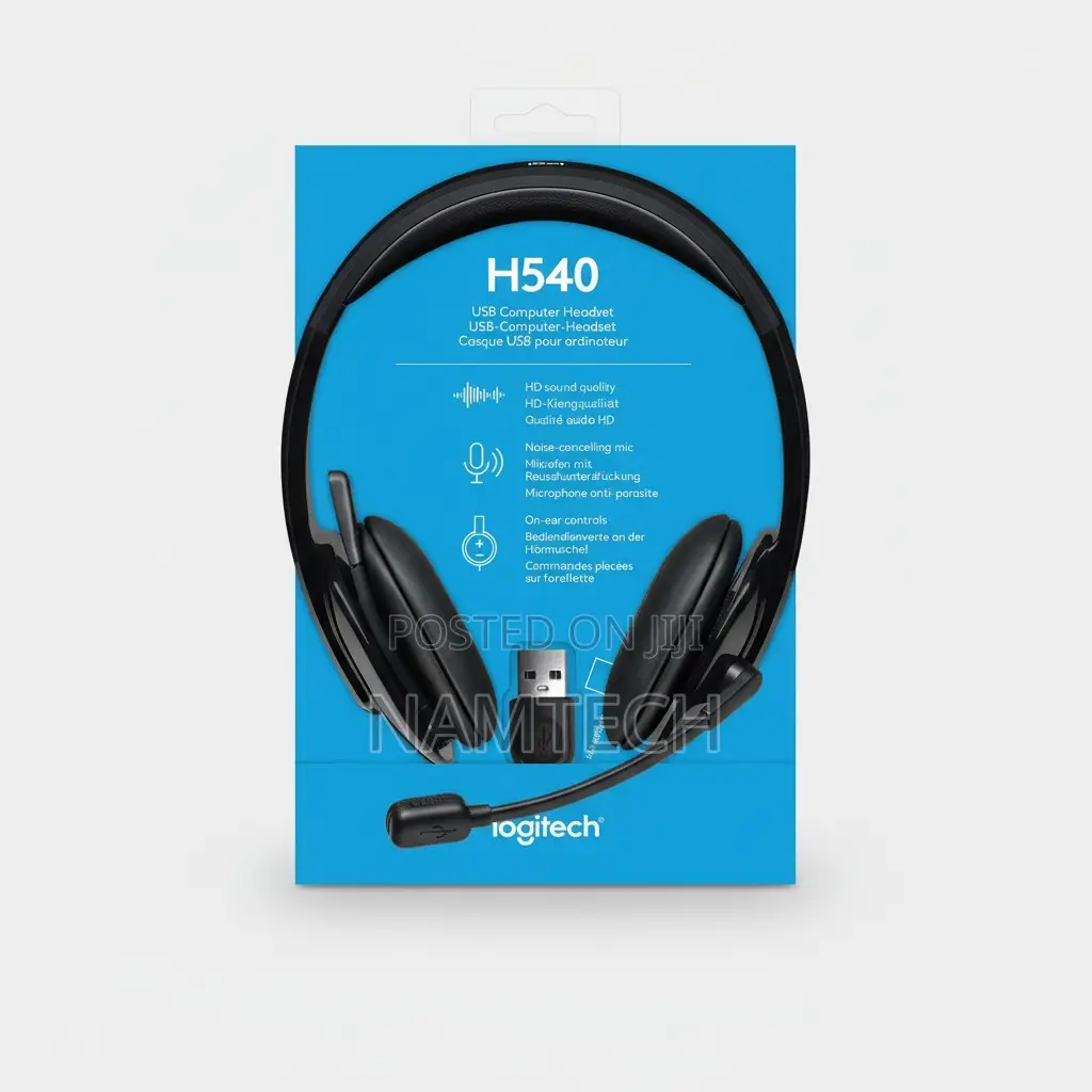 Logitech H540 Usb Computer Headset