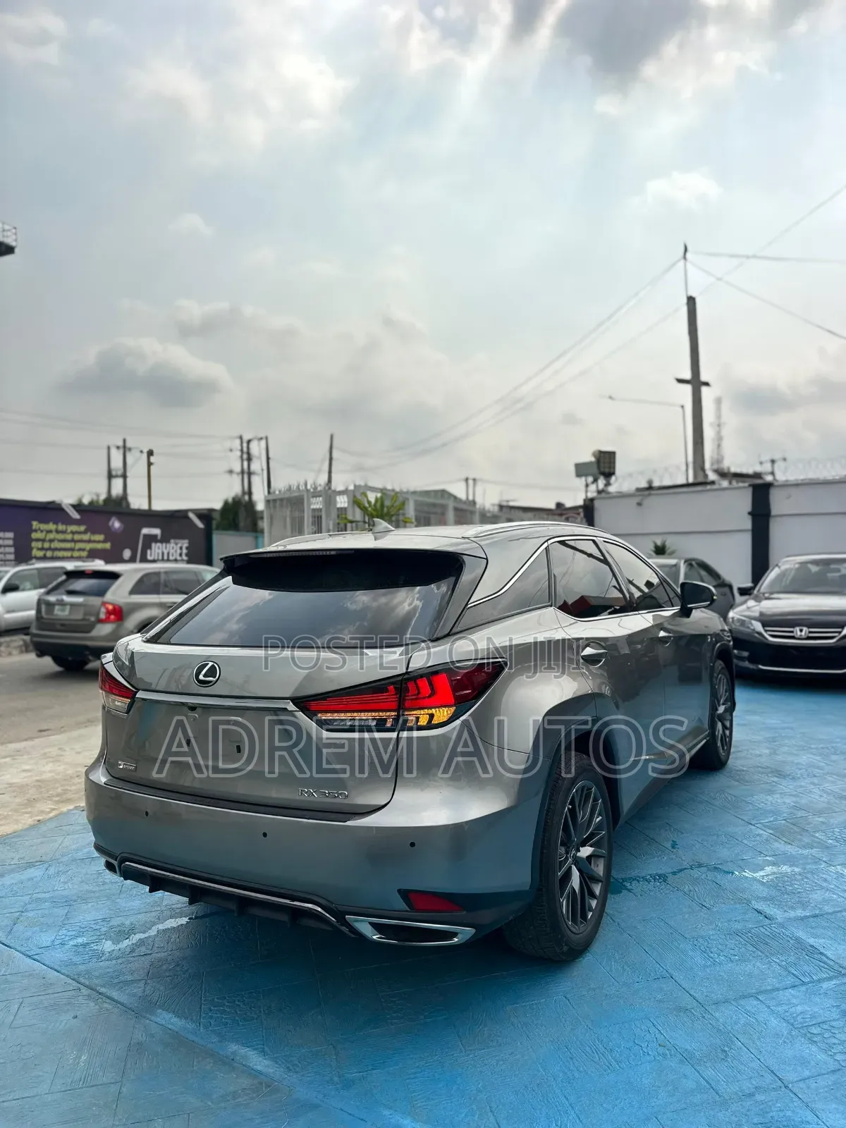 Lexus RX 350 F SPORT Handling AWD 2022 Gray
