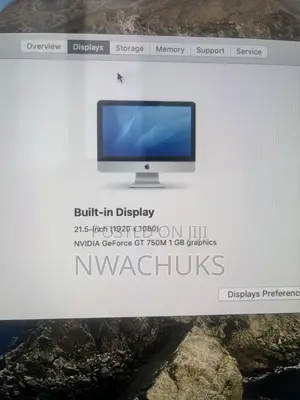 Desktop Computer Apple iMac 16GB Intel Core i7 SSD 128GB