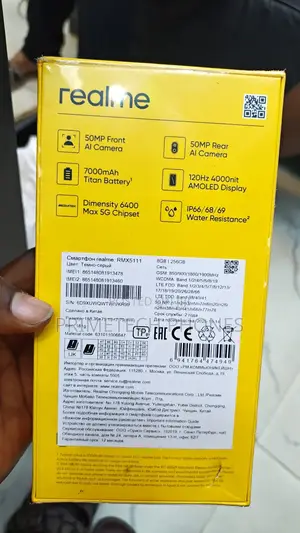 New Realme 15T 256 GB Black
