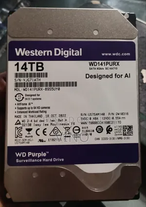 Wd Western Digital HDD Desktop 14tb