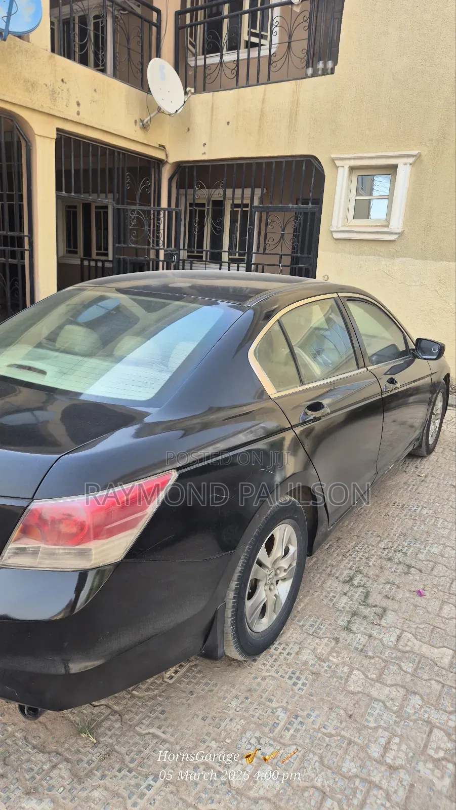 Honda Accord 2008 Black