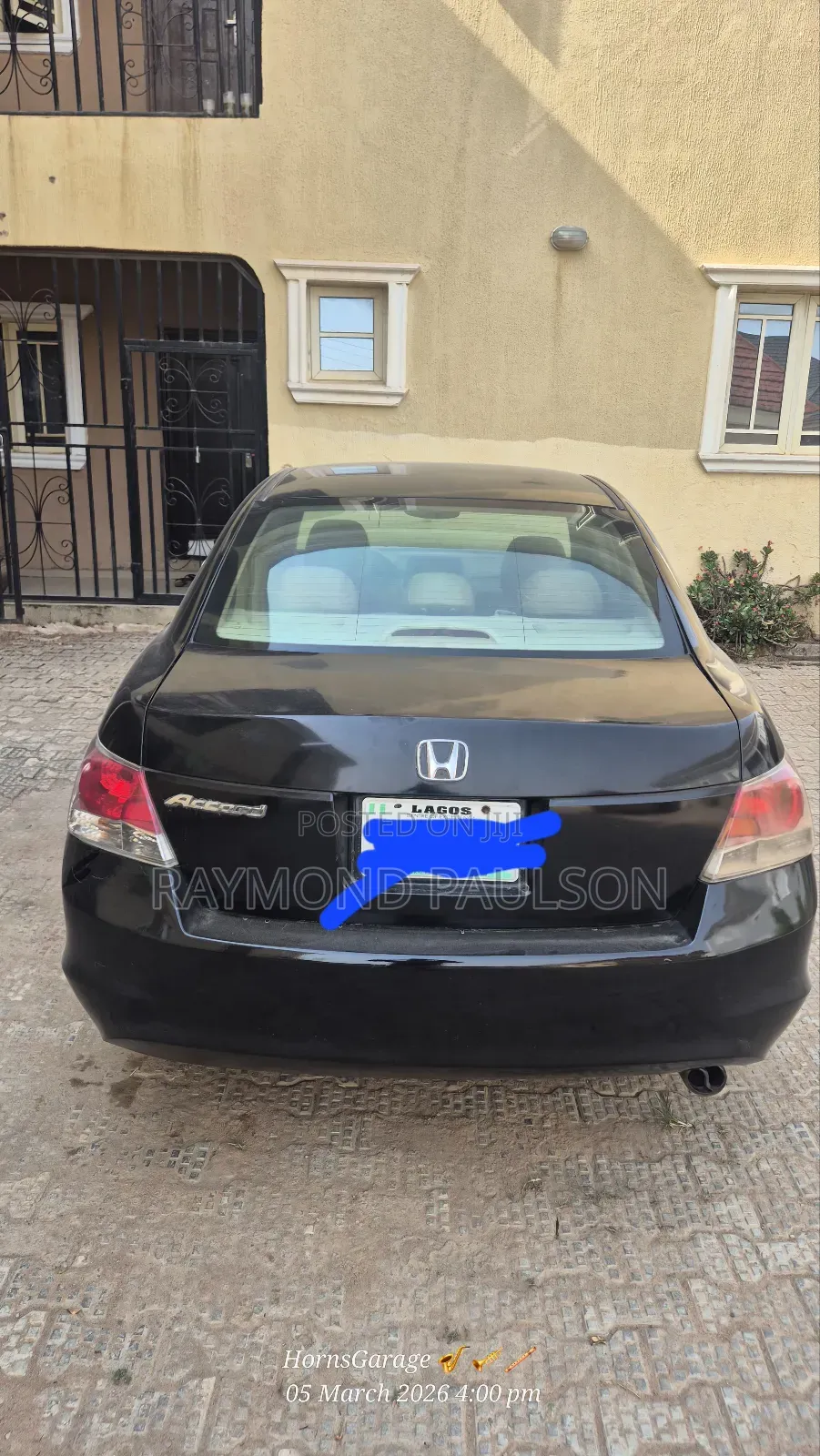 Honda Accord 2008 Black