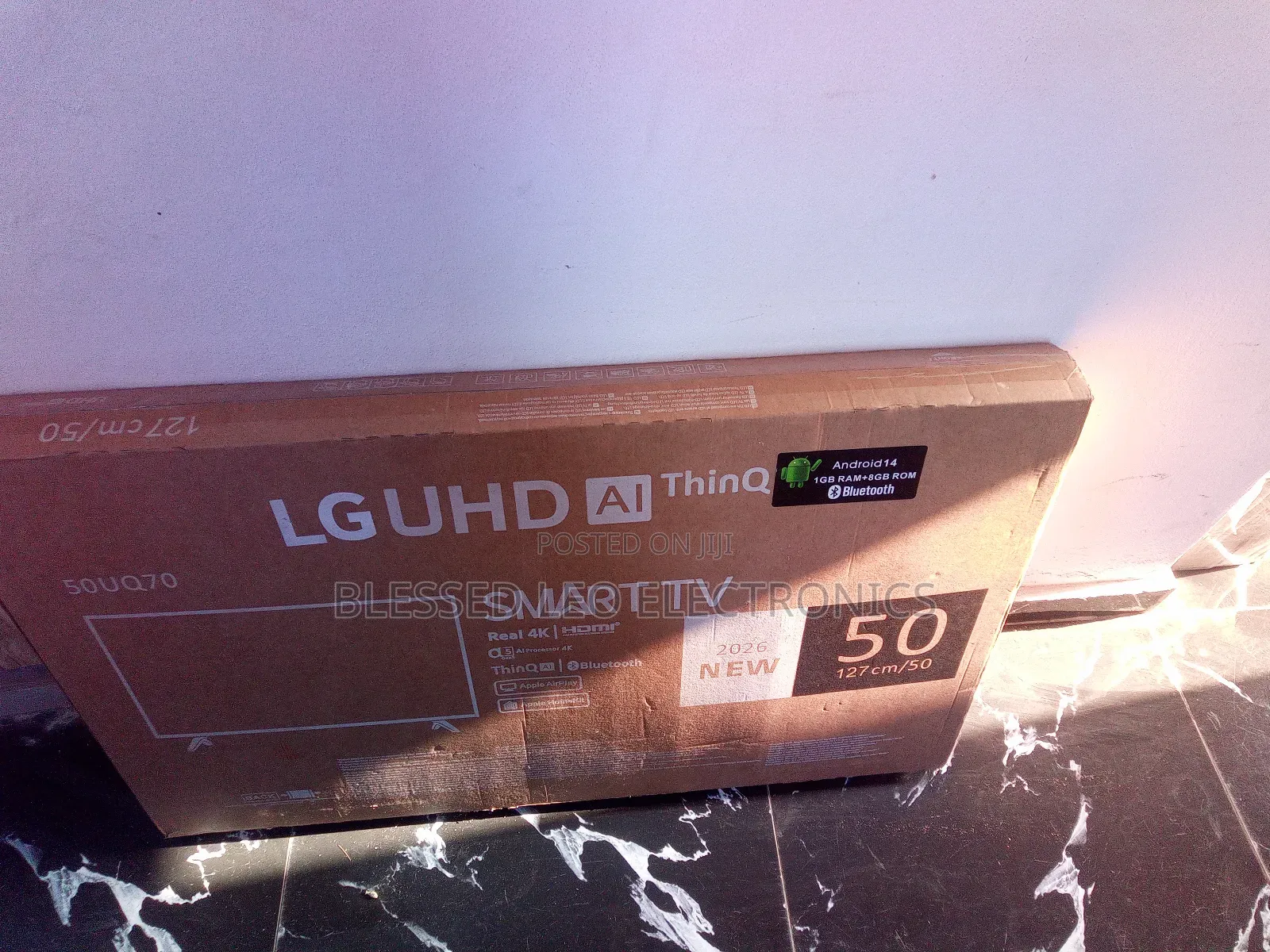 50 Inches. With Android LSK Processor