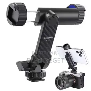 Mobile Phone Holder Mobile Phone Clip With 2 Cold Shoes 360 Degree Rot