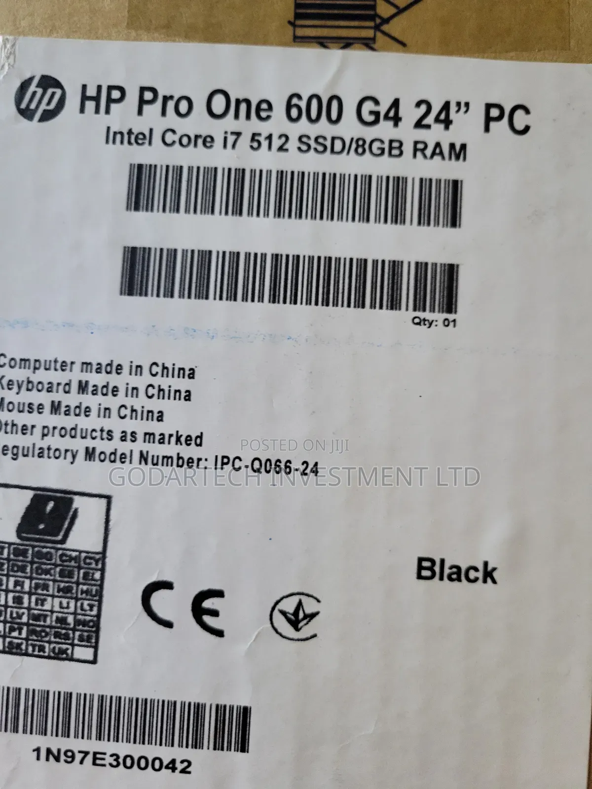 New Desktop Computer HP AiO 24 8GB Intel Core i7 SSD 512GB